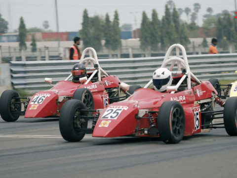 MRF MMSC FMSCI Indian National Car Racing Championship-Round 3