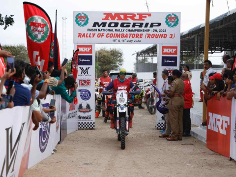 MRF MOGRIP FMSCI National Rally Championship-Round 3